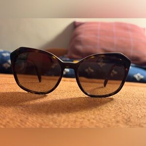 Warby Parker Nancy Sunglasses in Cognac Tortoise NO PRESCRIPTION - READY TO WEAR